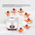 CUCKOO Mechanical Rice Cooker 1.8 L CR-1055/RD - Image 2