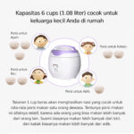 CUCKOO Mechanical Rice Cooker 1 L CR-0671V - Image 4