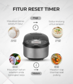 CUCKOO Digital Rice Cooker 1 L CR-0680F - Image 4