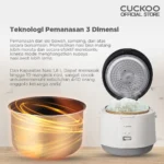 CUCKOO Low Watt Mechanical Rice Cooker 1.8 L CR-1095 Magic Com Penanak Nasi - Image 6